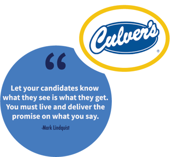 A franchise sales tip from Mark Lindquist, Franchise Development Manager at Culver's.